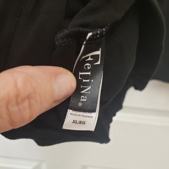 Felina, black super soft tank, XL - Picture 8 of 16